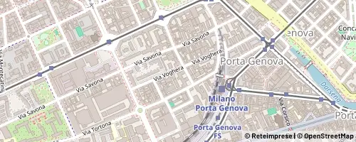 Mappa Milan