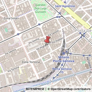Mappa Via Voghera, 20144 Milano MI, Italia, 20144 Milano, Milano (Lombardia)
