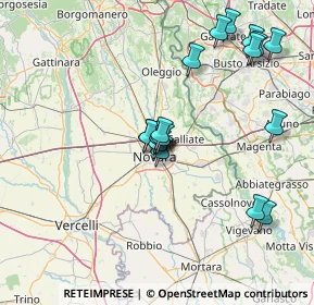 Mappa Via Giuseppe Belletti, 28100 Novara NO, Italia (14.00444)