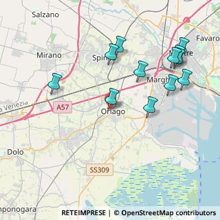 Mappa Via Verona, 30034 Mira VE, Italia (4.40083)