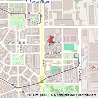 Mappa Via Abetone, 6, 20137 Milano, Milano (Lombardia)