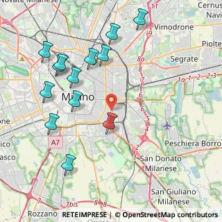 Mappa 20137 Milano MI, Italia (4.62385)