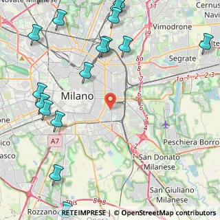 Mappa 20137 Milano MI, Italia (6.36471)
