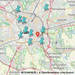 Mappa 20137 Milano MI, Italia (3.76182)