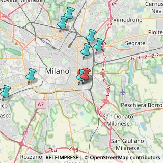 Mappa 20137 Milano MI, Italia (4.15909)