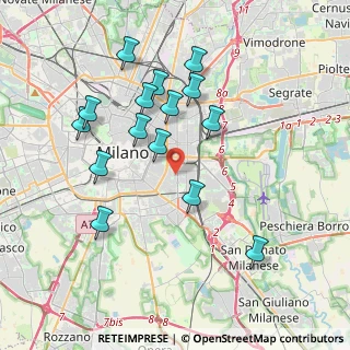 Mappa Via degli Etruschi, 20137 Milano MI, Italia (3.72667)