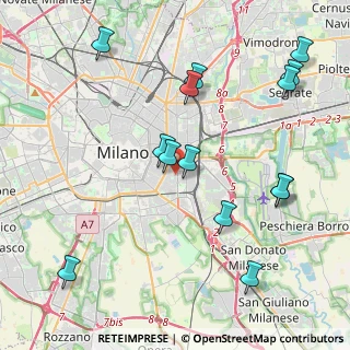 Mappa 20137 Milano MI, Italia (4.68857)