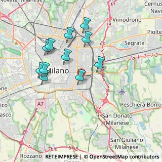 Mappa 20137 Milano MI, Italia (3.62636)