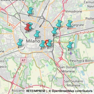 Mappa 20137 Milano MI, Italia (3.59909)