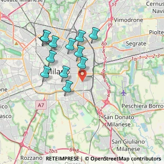 Mappa 20137 Milano MI, Italia (3.525)