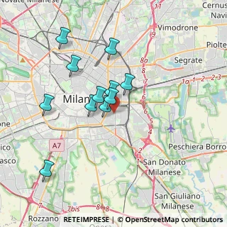 Mappa 20137 Milano MI, Italia (3.13182)