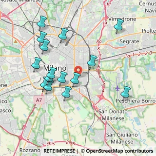 Mappa 20137 Milano MI, Italia (4.05267)
