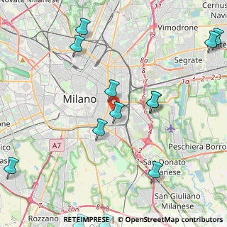 Mappa 20137 Milano MI, Italia (5.60615)