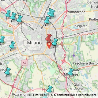 Mappa 20137 Milano MI, Italia (6.76824)