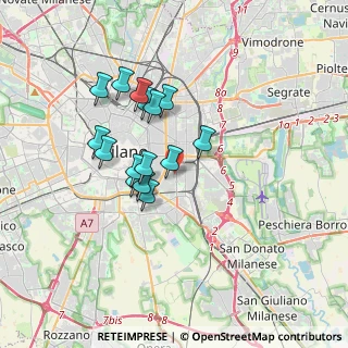 Mappa 20137 Milano MI, Italia (2.83867)