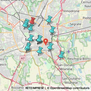 Mappa 20137 Milano MI, Italia (3.17533)