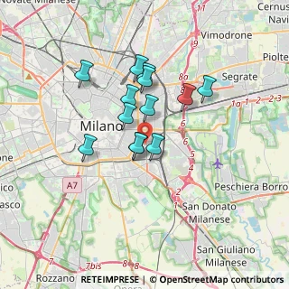 Mappa 20137 Milano MI, Italia (2.63538)