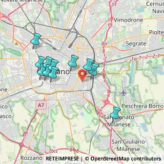 Mappa 20137 Milano MI, Italia (3.51455)