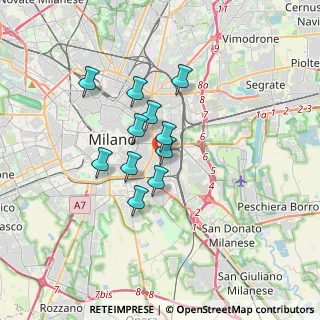 Mappa 20137 Milano MI, Italia (2.46909)