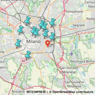 Mappa 20137 Milano MI, Italia (3.65909)