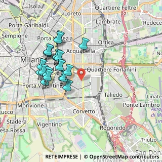 Mappa 20137 Milano MI, Italia (1.7495)