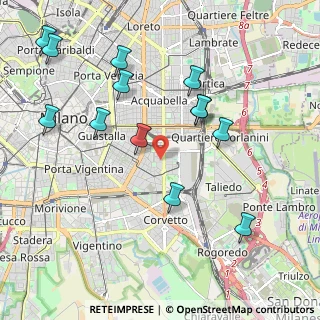 Mappa 20137 Milano MI, Italia (2.22385)
