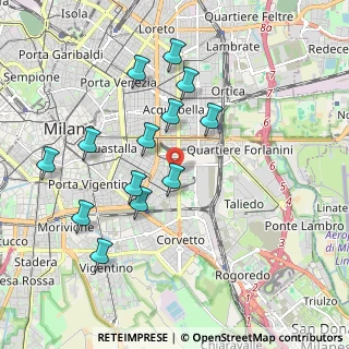 Mappa 20137 Milano MI, Italia (1.88769)
