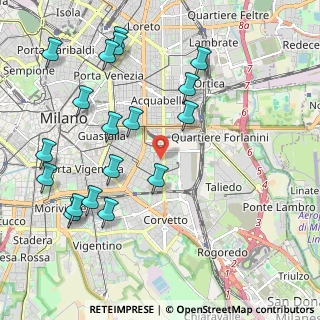 Mappa 20137 Milano MI, Italia (2.36444)