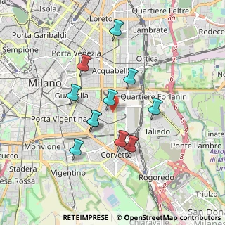 Mappa 20137 Milano MI, Italia (1.53818)