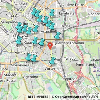 Mappa 20137 Milano MI, Italia (2.198)