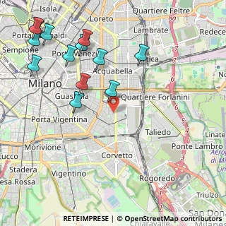 Mappa Via degli Etruschi, 20137 Milano MI, Italia (2.60077)