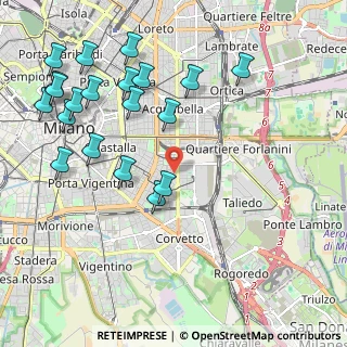 Mappa 20137 Milano MI, Italia (2.451)