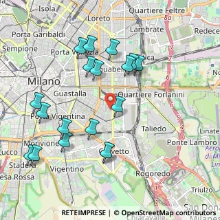 Mappa 20137 Milano MI, Italia (2.11556)