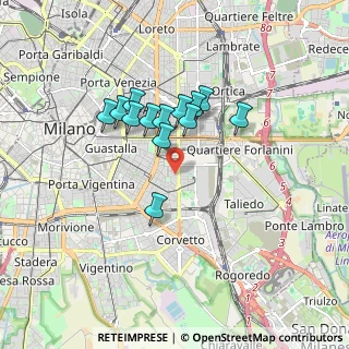 Mappa 20137 Milano MI, Italia (1.35769)