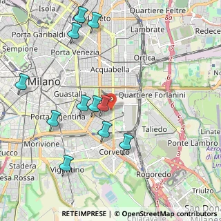 Mappa 20137 Milano MI, Italia (2.21455)