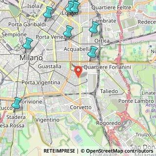 Mappa 20137 Milano MI, Italia (3.07545)