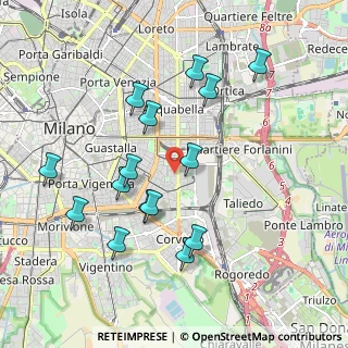 Mappa Via degli Etruschi, 20137 Milano MI, Italia (1.94)
