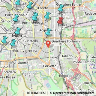 Mappa 20137 Milano MI, Italia (3.01167)