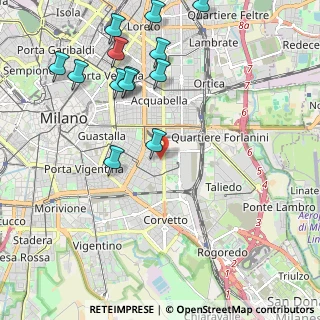 Mappa 20137 Milano MI, Italia (2.44538)