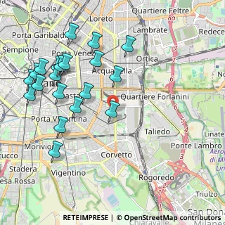 Mappa Via degli Etruschi, 20137 Milano MI, Italia (2.335)