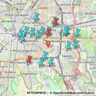 Mappa 20137 Milano MI, Italia (1.8875)