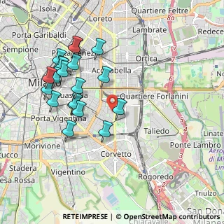 Mappa 20137 Milano MI, Italia (2.001)