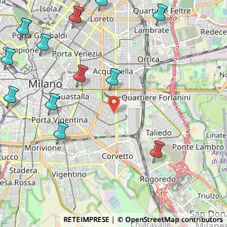 Mappa 20137 Milano MI, Italia (3.11583)