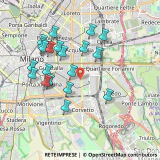 Mappa 20137 Milano MI, Italia (1.9675)