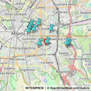 Mappa Via degli Etruschi, 20137 Milano MI, Italia (1.62091)