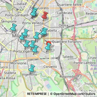 Mappa 20137 Milano MI, Italia (2.118)