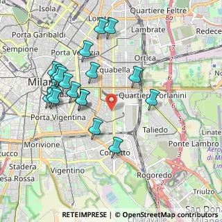 Mappa 20137 Milano MI, Italia (2.005)