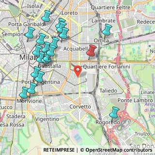 Mappa 20137 Milano MI, Italia (2.462)