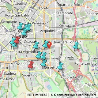 Mappa 20137 Milano MI, Italia (2.214)