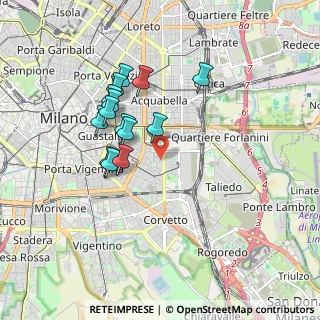 Mappa 20137 Milano MI, Italia (1.57857)